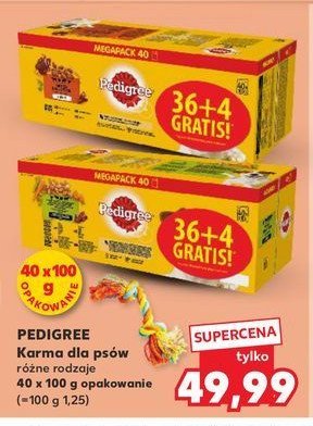 Karma dla psa adult mix smak贸w Pedigree promocja