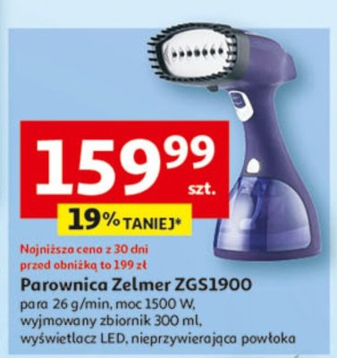 Parownica Zelmer ZGS1900 promocja w Auchan