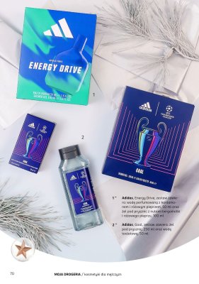 Zestaw kosmetyków Adidas Goal promocja w Rossmann