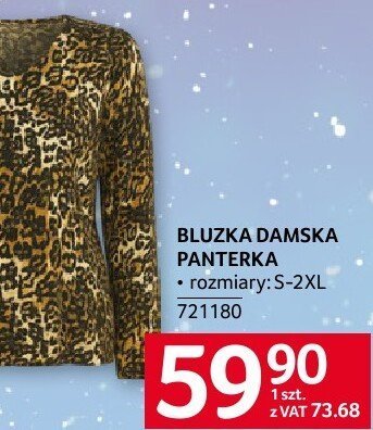 Bluzka damska panterka promocja w Selgros