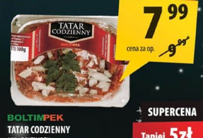 Tatar codzienny Boltipek promocja w Arhelan
