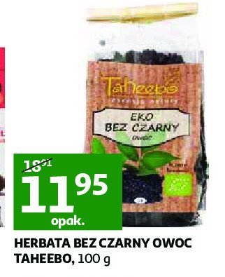 Herbata bez czarny owoc Taheebo promocja