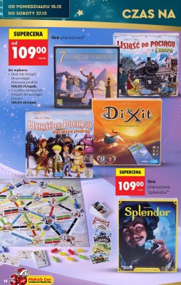 Gra planszowa 7 cudów świata promocja w Biedronka