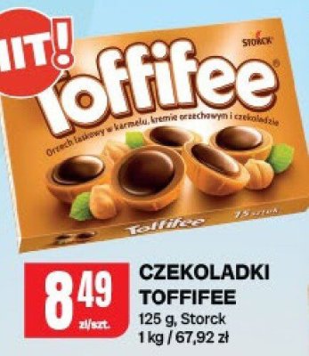 Czekoladki Toffifee Storck promocja w Chorten