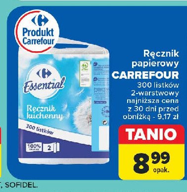 Recznik kuchenny Carrefour essential promocja