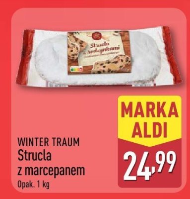 Strucla z marcepanem  promocja w Aldi