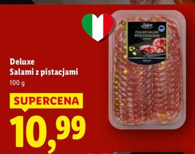 Salami z pistacjami  promocja w Lidl