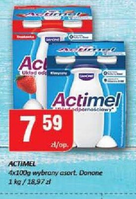 Jogurt Actimel promocja w Chorten
