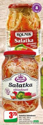 Sałatka obiadowa Rolnik promocja w Dino