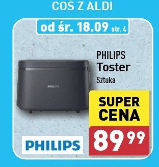 Toster Philips promocja w Aldi