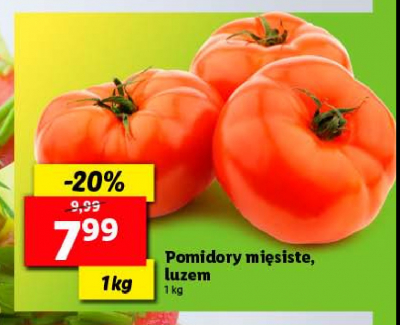 Pomidory mięsiste promocja