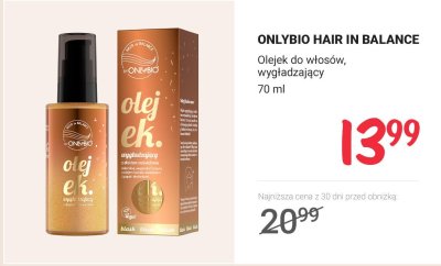 Olejek do włosów wygładzający promocja w Rossmann