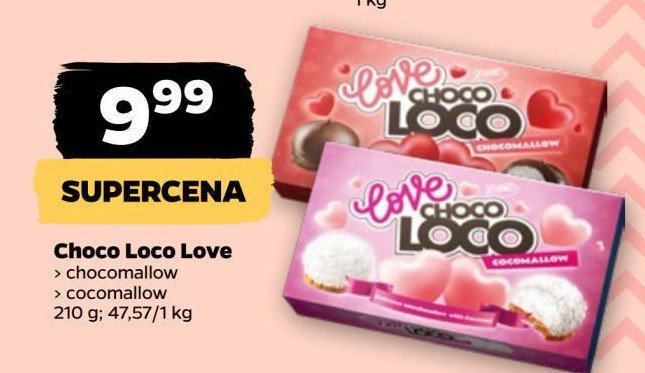 Praliny love cocomallow CHOCOLOCO (NETTO) promocja w Netto