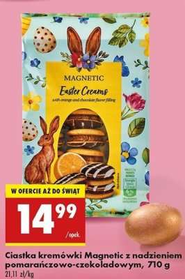 Kremówki z nadzieniem pomarańczowo-czekoladowym Magnetic promocja