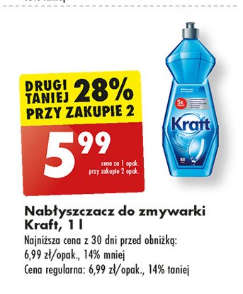 Nabłyszczacz do zmywarek Kraft promocja