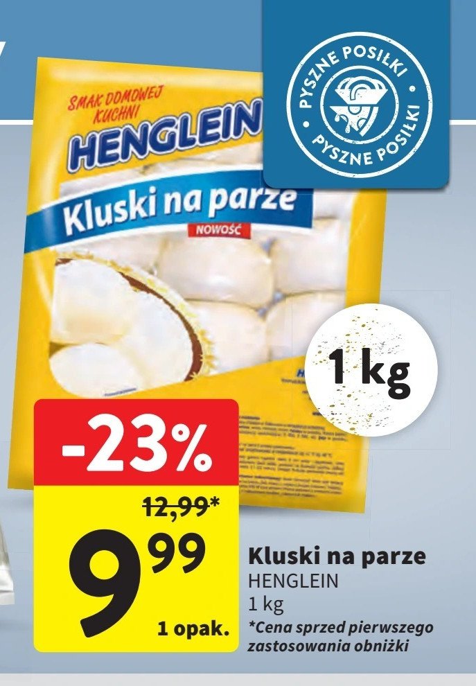 Kluski na parze Henglein promocja