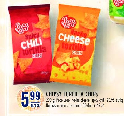Chipsy chili promocja