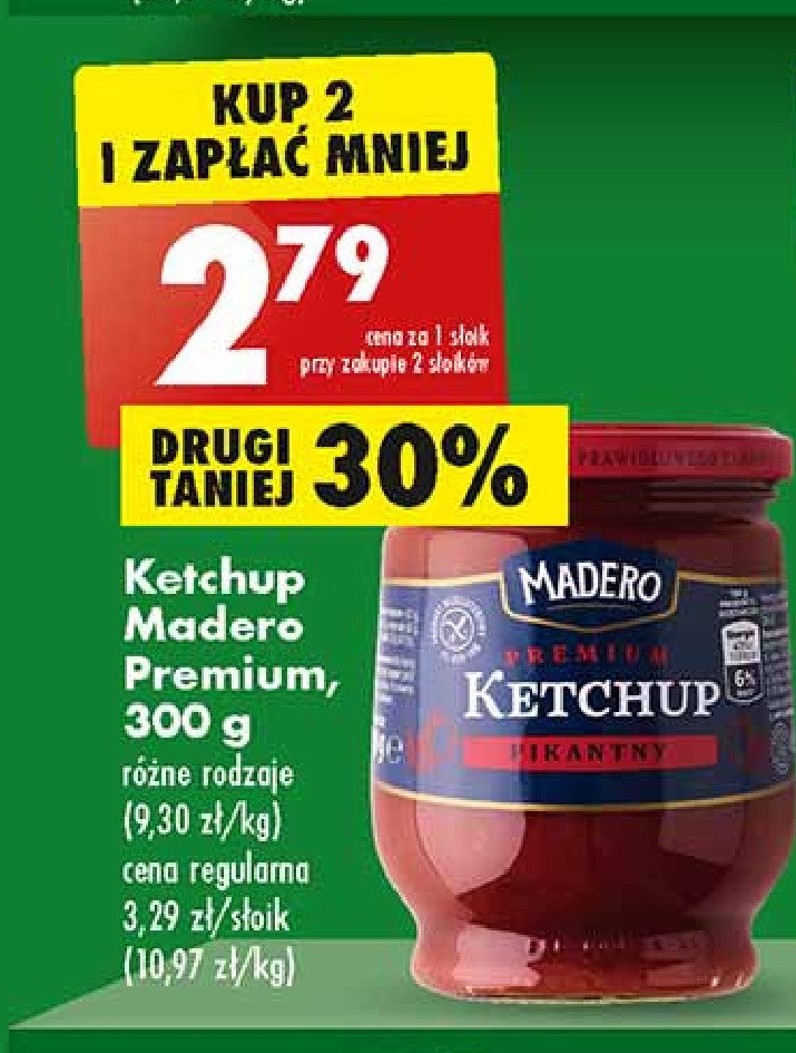 Ketchup premium pikantny Madero promocje