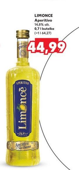 Likier 25% Limonce classic promocja w Kaufland