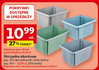 Skrzynka obrotowa promocja w Auchan