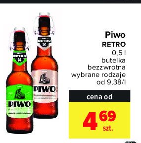 Piwo Retro chmielne promocja