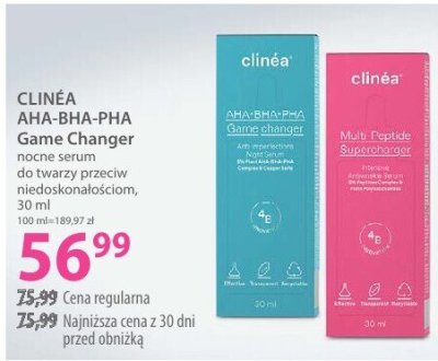 Serum nocne do twarzy AHA-BHA-PHA Game Changer promocja w Hebe