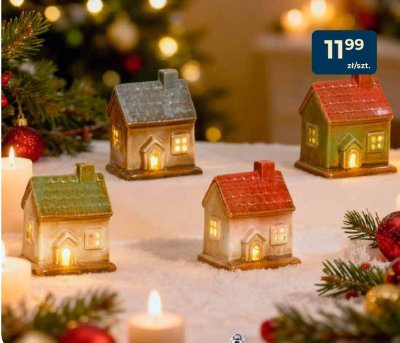 Kamionkowy zimowy domek LED promocja w PSB Mrówka