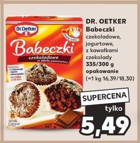 Babeczki czekoladowe ze sk贸rk膮 pomara艅czy Dr. oetker babeczki promocja