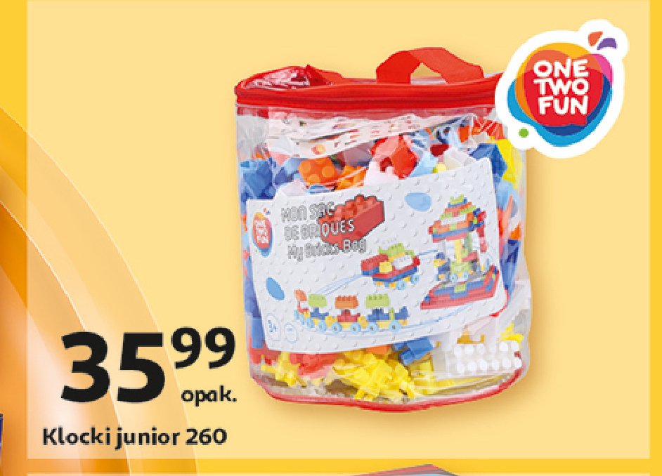 Klocki junior One two fun promocja