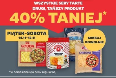 Sery tarte wszystkie rodzaje promocja w Netto