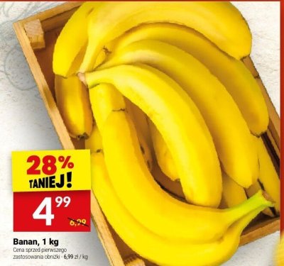 Banany, 1 kg promocja w Twój Market