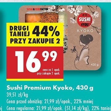 Sushi kyoko Sushi 4you promocja