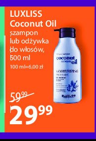 Odżywka do włosów coconut oil Luxliss promocja