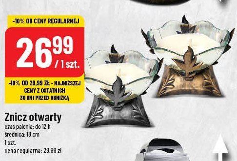 Znicz otwarty 12h srebrny promocja