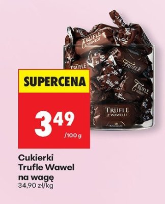 Cukierki Trufle na wagę promocja w Biedronka