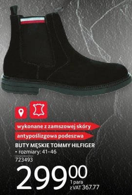 Buty męskie Tommy Hilfiger rozmiary 41-46 promocja w Selgros