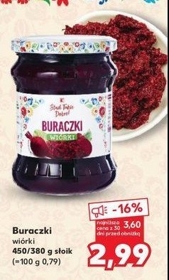 Buraczki wiórki K-classic stąd takie dobre! promocja