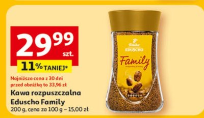 Kawa rozpuszczalna Eduscho Family 200 g promocja w Auchan