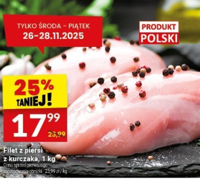 Filet z piersi z kurczaka, 1 kg promocja w Twój Market