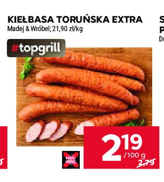 Kie艂basa toru艅ska ekstra Madej & wr贸bel promocja