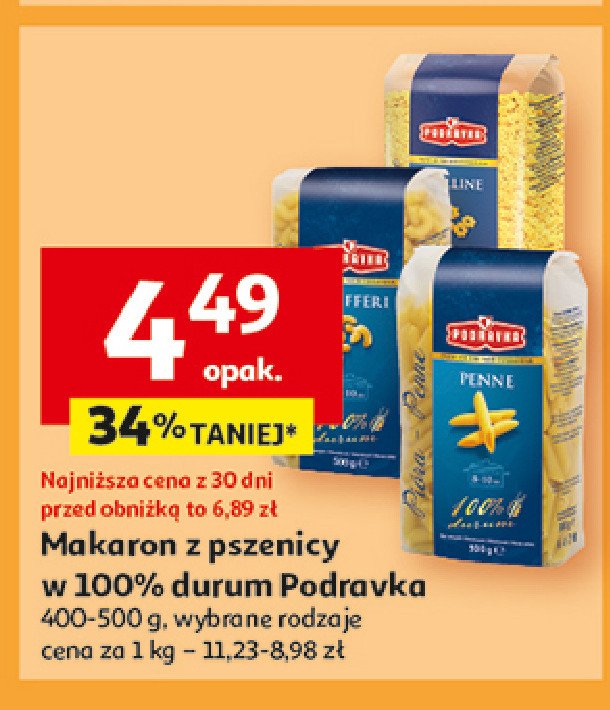 Makaron chifferi Podravka promocja