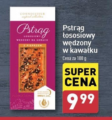 Pstrąg łososiowy wędzony z pieprzem Connoisseur promocja