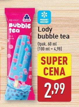 L贸d bubble tea RUDD promocja