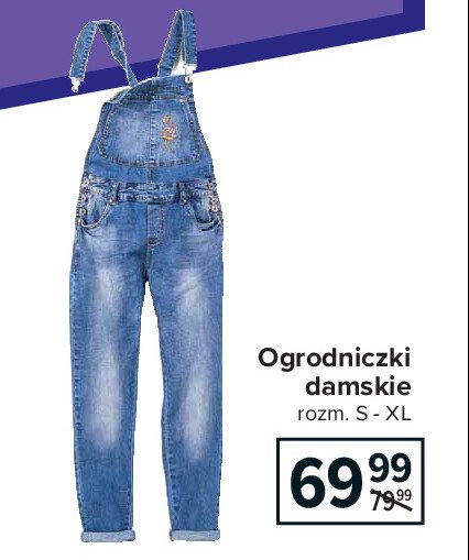 Ogrodniczki damskie jeans s-xl promocja