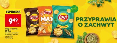 Chipsy Lay's oregano 200g promocja w Biedronka