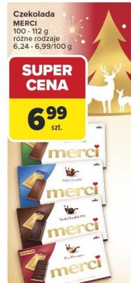 Czekolada Merci promocja w Carrefour