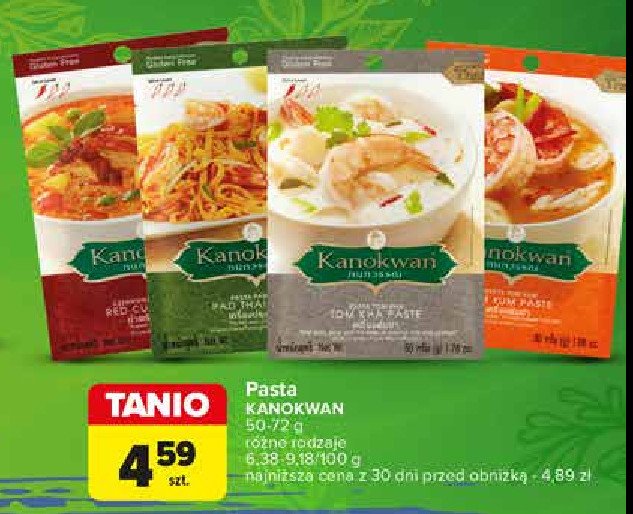 Pasta tom yum Kanokwan promocja w Carrefour