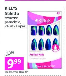 Sztuczne paznokcie ombre stiletto Killys promocja