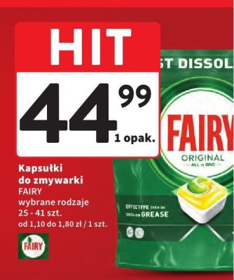 Kapsu艂ki do zmywarki Fairy platinum plus promocja w Intermarche