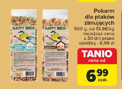 Karma dla ptaków Happy birds promocja